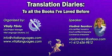 Translation Diaries: To all the Books I've Loved Before