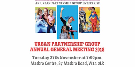 Urban Partnership Group - AGM primary image