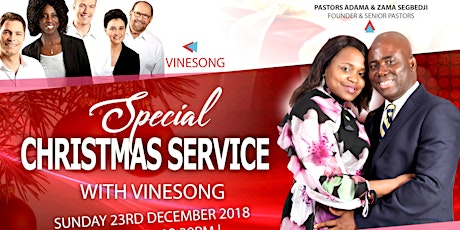 SPECIAL CHRISTMAS SERVICE WITH VINESONG  primary image