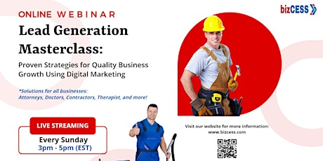 Lead Generation Masterclass: Proven Strategies for Quality Business Growth