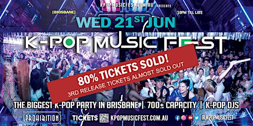 Imagem principal de [80% Sold] Brisbane K-Pop Music Fest 2023 [Biggest K-Pop Party in Brisbane]