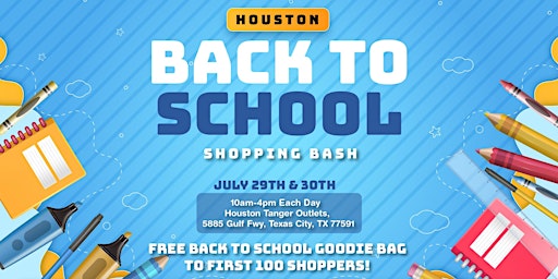 Houston Back to School Shopping Bash