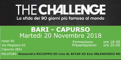 The Challenge BARI The Challenge BARI