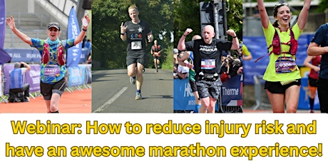 How to reduce injury risk and have an awesome marathon experience