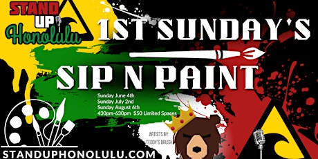 1st Sunday Sip & Paint