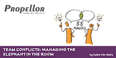 Immagine principale di 55 minutes — Team conflicts: managing the elephant in the room 