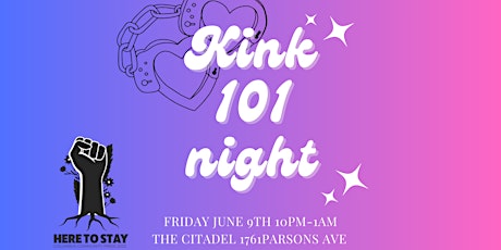 Image principale de Queer Kink/BDSM 101 Night