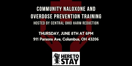 Primaire afbeelding van Community Naloxone and Overdose Prevention Training