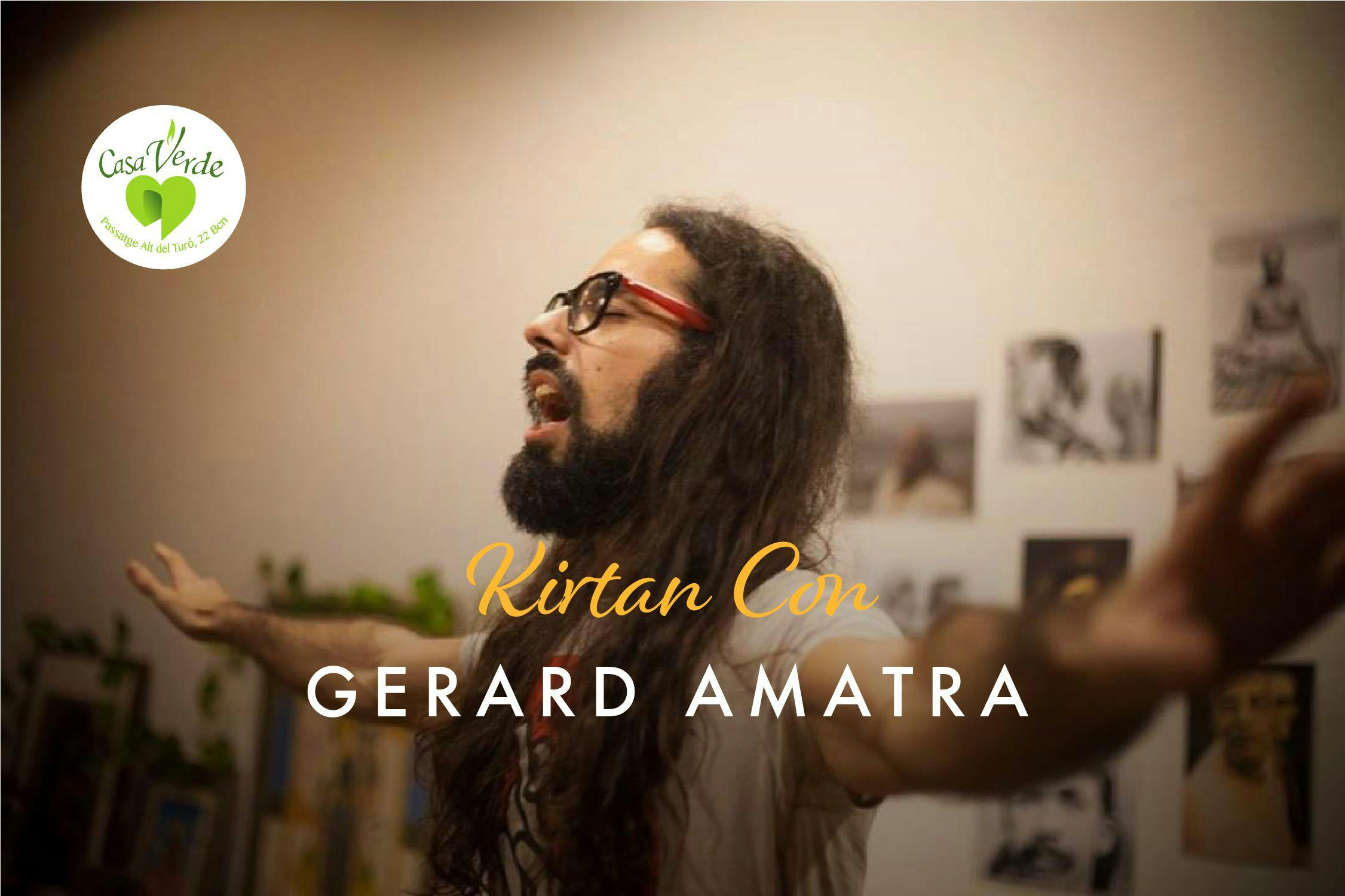 Kirtan Con Gerard Amatra En Casa Verde