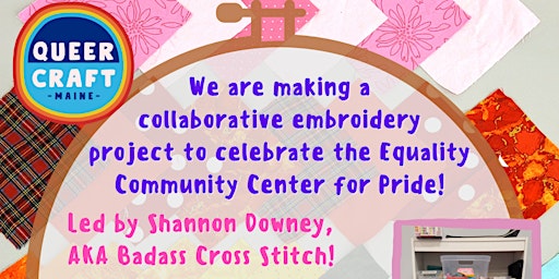 Embroidered Pride Banner Community Project primary image