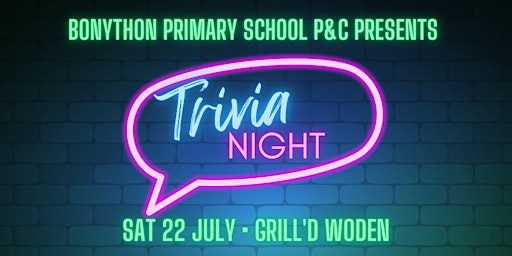 Bonython Primary Trivia Night! primary image