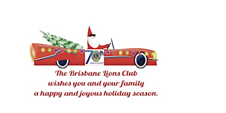 Brisbane Lions Club Annual Holiday Senior Luncheon primary image