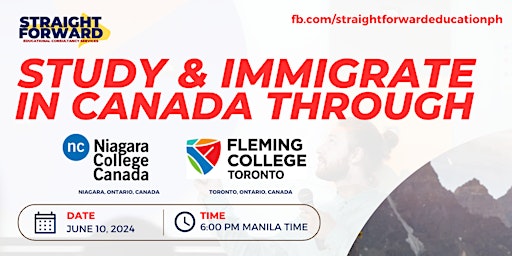 Study & Immigrate in Canada through NCC and FCT, June 10 - 6PM PST primary image