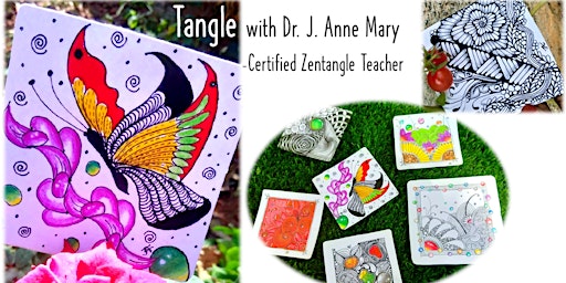 Imagen principal de ONLINE: Create Zentangle Inspired Art