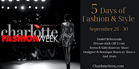 Charlotte Fashion Week MODEL CASTING primary image