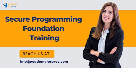Secure Programming Foundation 2 Days Training in Seattle, WA