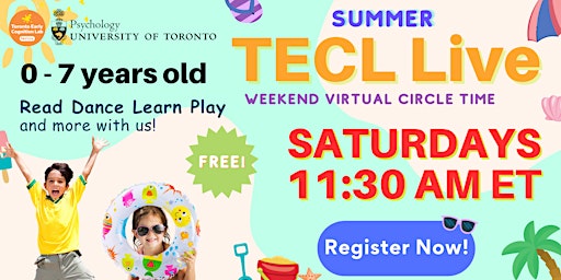 TECL Live for Kids on Zoom! primary image
