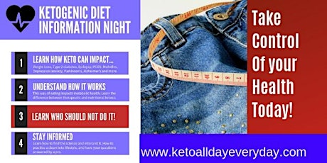 Ketogenic Diet Info Nigh:  Lose Weight & Improve your Health primary image