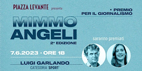 A Wylab il premio "Mimmo Angeli" a Luigi Garlando e Silvia Isola