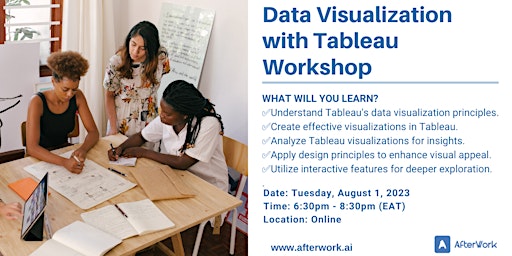 Imagen principal de Data Visualization with Tableau Workshop