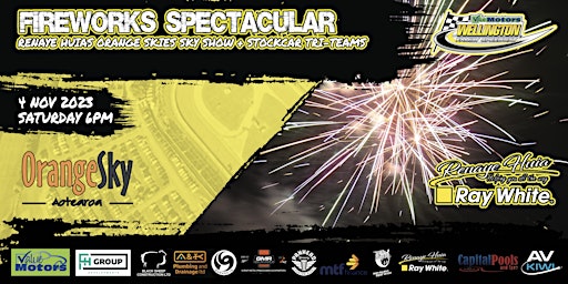 Renaye Huia Orange Skies Fireworks + Stockcar Tri-Teams primary image
