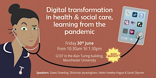 Digital transformation in health &  social care, learning from the pandemic primary image