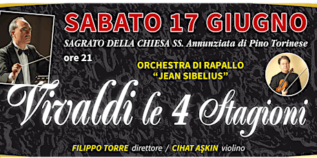 Immagine principale di Concerto "Vivaldi le 4 Stagioni" - Classica a Pino 