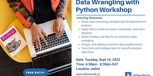 Imagen principal de Data Wrangling with Python Workshop