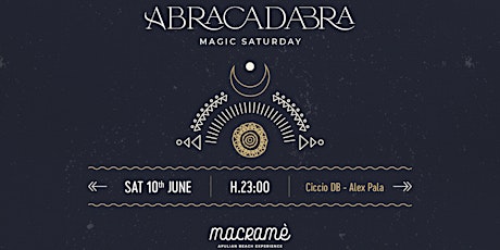 Saturday 10.06 | ABRACADABRA @ Macramè