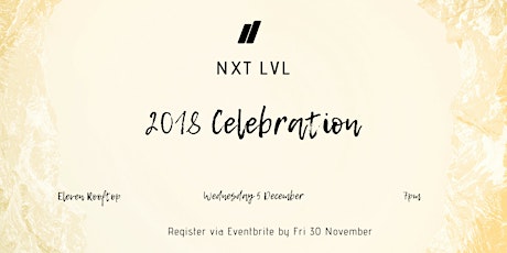 NXT LVL 2018 Celebration primary image