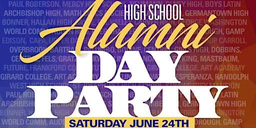 High School Alumni Day Party primary image
