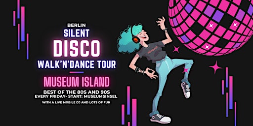 Imagem principal do evento silent.move walk'n'dance Disco Tour // Best of the 80s & 90s!