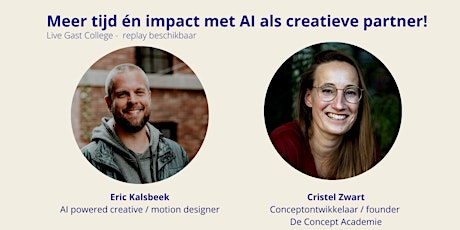 Meer tijd én impact met AI als creatieve partner