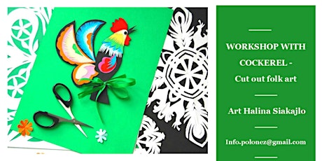Cancelled - Workshop with Cockerel cut out folk art  primary image