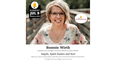 Angels, Spirit Guides and You with Canadian Medium & Healer, Bonnie Wirth primary image