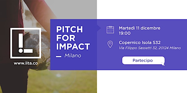 PITCH FOR IMPACT #1 - Serata di lancio di LITA.co