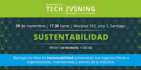 Tech Evening: Sustentabilidad primary image