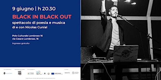 Black In / Black out | Spoken word & music w Nicolas Cunial primary image