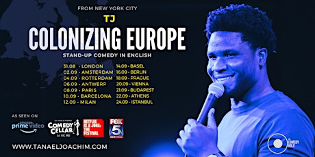 COLONIZING EUROPE • Stand Up Comedy in English •  TJ •  Amsterdam