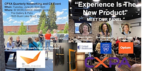 CXPA Twin Cities Networking and CX Event