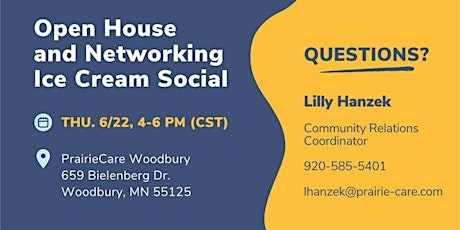 Woodbury Open House and Networking Ice Cream Social