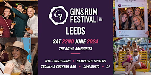 Gin & Rum Festival - Leeds - 2024 primary image