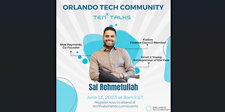 Orlando Tech Community - tenX Talks