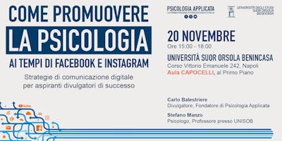 Come Promuovere la Psicologia ai Tempi di Facebook e Instagram Come Promuovere la Psicologia ai Tempi di Facebook e Instagram