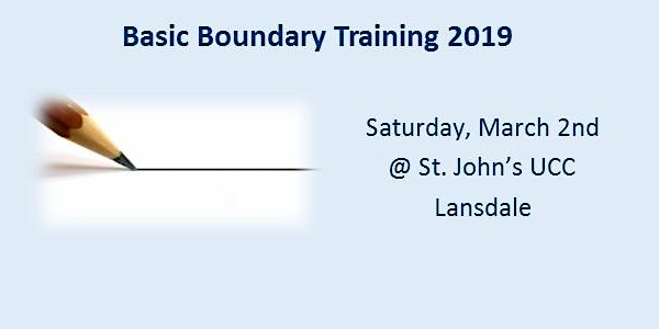 Basic Boundary Training - March 2, 2019