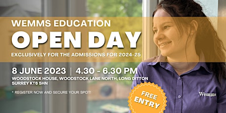 Wemms Education Open Day - 08 June 2023
