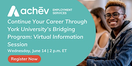 Continue Your Career Through York University’s Bridging Program: Virtual primary image