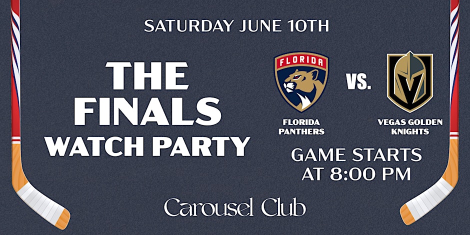 Florida Panthers vs Vegas Golden Knights  - Carousel Club At Gulfstream Park