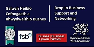 Hauptbild für Digwyddiad Galw Heibio i Fusnesau  / Drop In Business Support & Networking