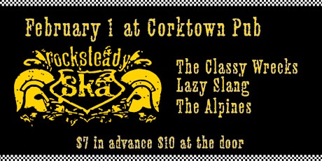 The Classy Wrecks W/ Stork and the Baby Makers and The Alpines primary image